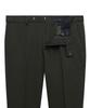 MUSINSA STANDARD Semi-Wide Hidden Elastic Waist Slacks [Khaki]