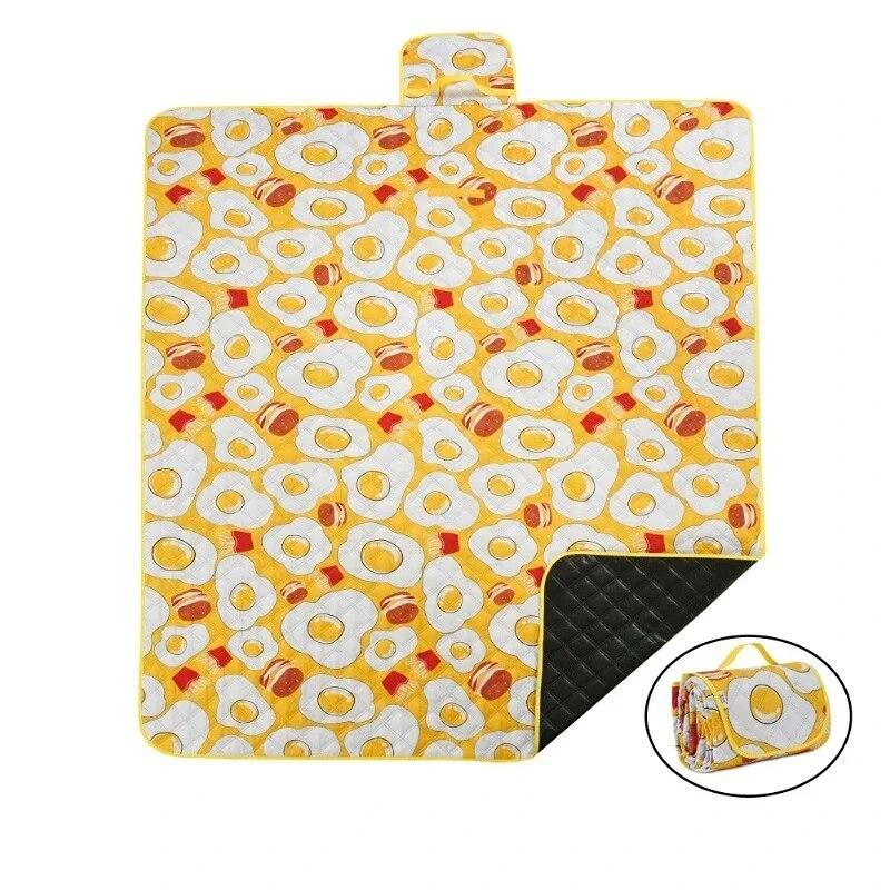 Открытый коврик для кемпинга, спальный коврик, ультразвуковой коврик для пикника, утолщенное водонепроницаемое пляжное одеяло, палатка для кемпинга, коврик для луга, лагерь