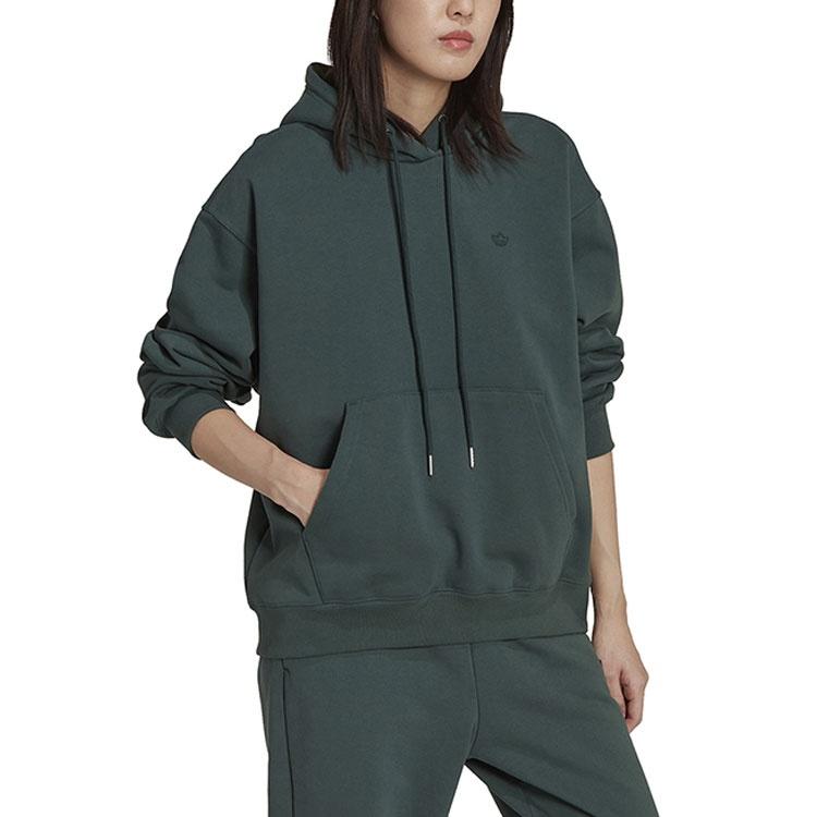 (WMNS) adidas Adicolor Oversize Hoodie 'Green' Women's HM1783