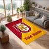 Union Berlin FC Printed Crystal Velvet Rug Non‑Slip Crystal Velvet Carpet For Sofa Bedroom Indoor Home Decoration