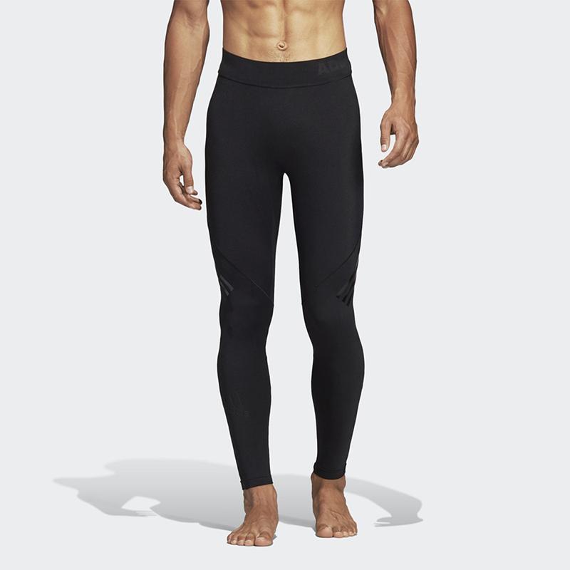 adidas Мужские шорты для тренировок Techfit Lite с тремя полосками, черные DQ3575