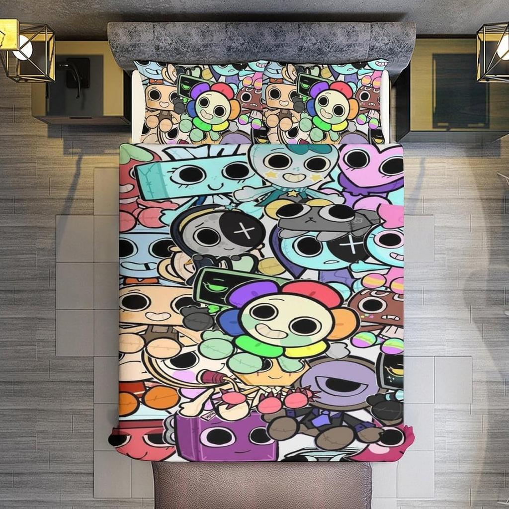 Комплект постельного белья D-Dandy's World с 3D-принтом, аниме-комплект пододеяльника с наволочками, подарок на день рождения для мальчика, подростка, девочки, мягкое милое постельное белье