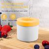 Ice Grid Cube Making Mold Silicone Cylinder Pinch With Lid Ice Bucket For Home Bar Diy Refrigerator Ice Making Easy Demolding