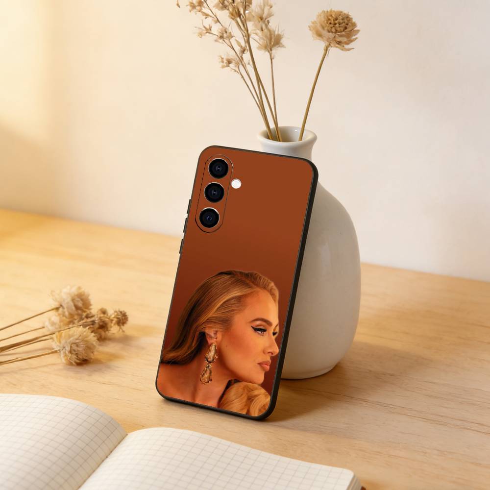 Чехол для телефона Singer A-Adele для Samsung Galaxy A73,A72,A71,A70,A53,A52,A51,Мягкий силиконовый черный чехол