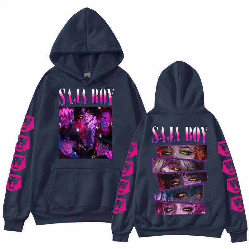 Kpop Demon Hunter Saja Boy Hoodie Harajuku