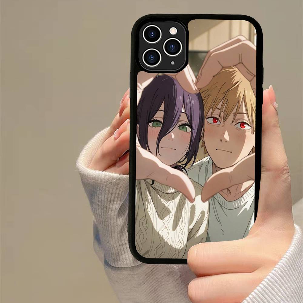 Человек-бензопила Фильм Арка Резе Для iPhone 17 16 15 14 13 12 11 Mini Pro Max Plus PC+TPU Задняя крышка для телефона