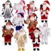 Home Decoration Santa Claus Decorations Cute Santa Claus Doll 2024 Xmas Tree Ornament  Gift