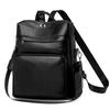 Fashionable Soft Leather Large-capacity Travel Backpack Single-shoulder Schoolbag