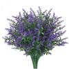 Artificial Flowers Plastic Lavender Bundle Artificial Flowers Pastoral Wedding Decoration Marriage Artificial Plant Fake Flowers