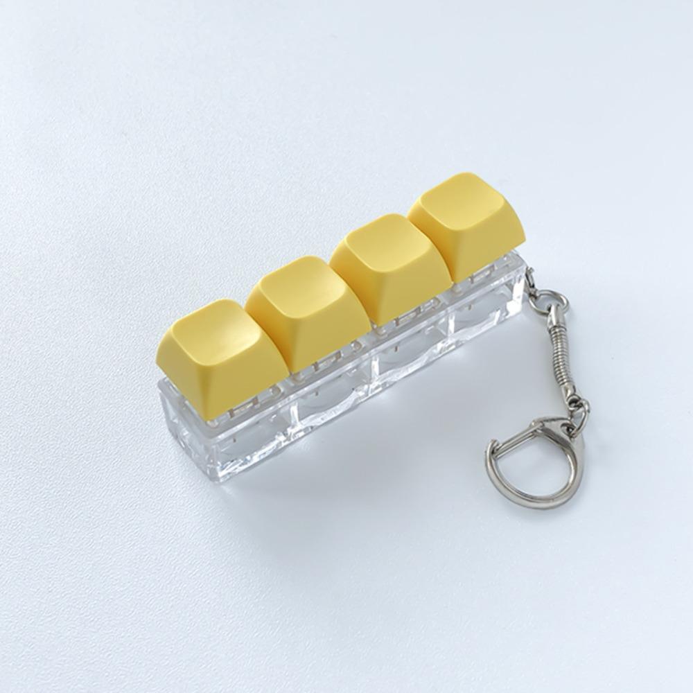 4Keys Keycap Pinch Toy Relief Stress Button Clicker Toy New Button Keycap