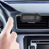 Цифровые часы для автомобиля 2-в-1 Автомобильные часы Люминесцентный измеритель температуры Часы Клейкие часы Индикатор времени Электронный датчик Светодиод