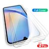 3pcs HD Screen Protector Tempered Glass For Samsung Galaxy A06 A16 A05 A05s A15 A25 A35 A55 A34 5G A14 A24 A54 M34 M15 M25 Film Glass A14 A24 4G