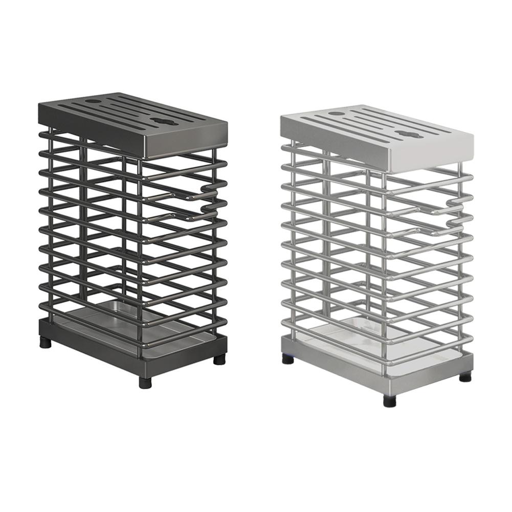 Держатель для ножей из нержавеющей стали, настенный, подставка для кухонных ножей, полый органайзер для столовых приборов из железной проволоки для кухонной столешницы