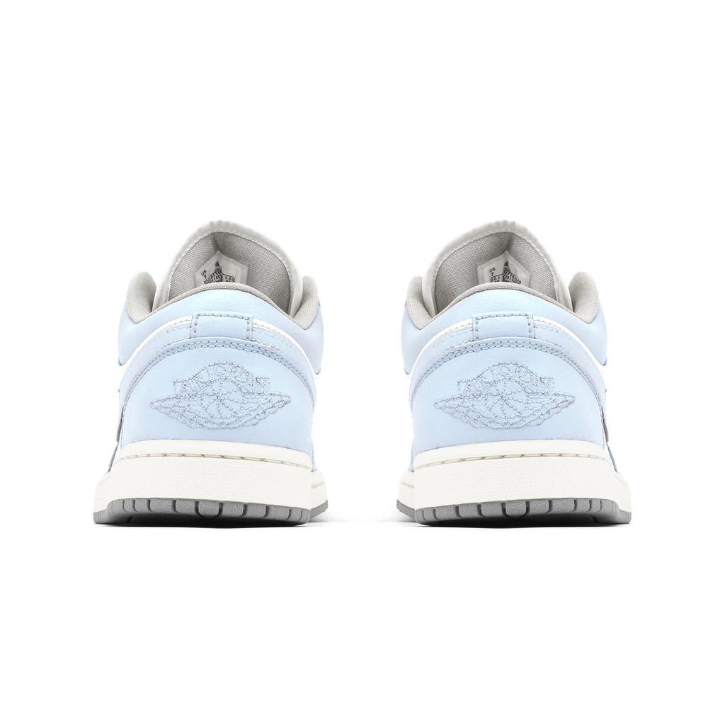 Jordan Air Jordan 1 Blue Context Trendy Cushioning Low top Vintage Basketball Shoes Women's Blue White DC0774-103(Team140-)
