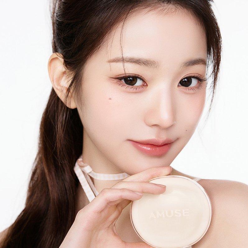 AMUSE Dew Jelly Master Cushion с запасным наполнителем (4 цвета) SPF 38 PA+++ 15 г*2 шт.