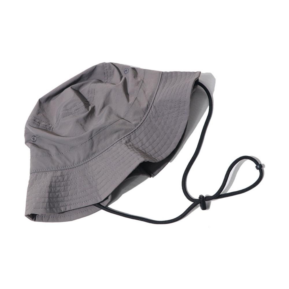 Breathable Camping Hiking Cap Sun Protection Outdoor Sun Hat Men's Fisherman Hat Four Seasons