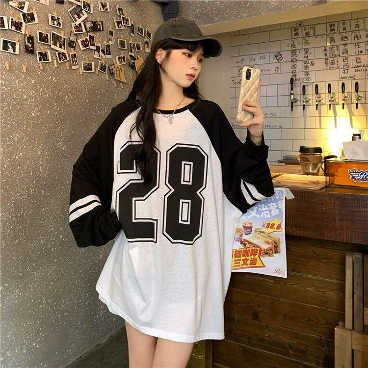 Футболка большого размера для женщин с V-образным вырезом и коротким рукавом, летние уличные топы в стиле пэчворк, повседневные футбольные майки Y2k