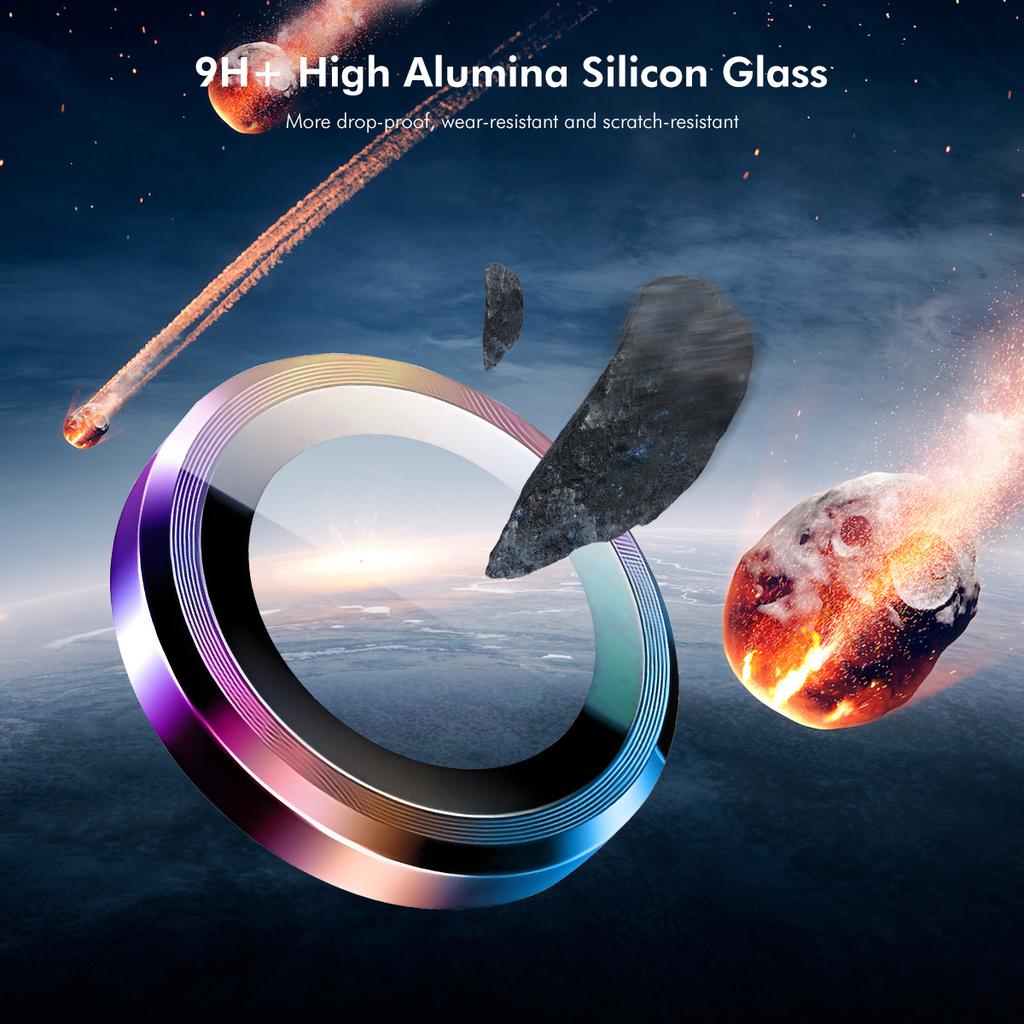 Для Xiaomi Poco F8 Ultra Защитная пленка на объектив камеры ENKAY Hat-Prince Металлическое кольцо Пленка на объектив