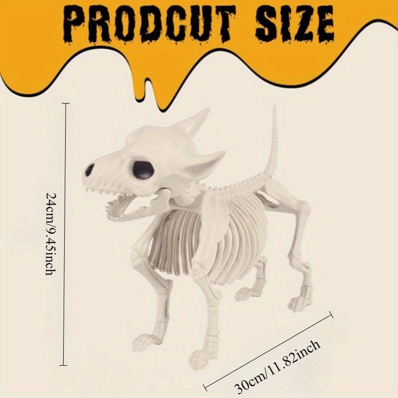 Creative Home Ornament Animal Skeleton Decoration Little Wolf Skeleton Indoor Outdoor Garden Decoration