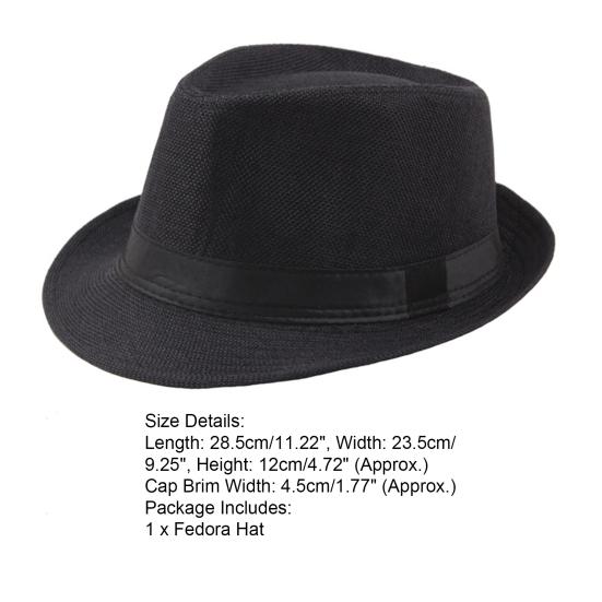 Шляпа Федора с широкими полями, защита от солнца, однотонная панамская кепка-каноте, летняя пляжная шляпа от солнца для отпуска