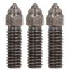 3Pcs Hardened Steel Nozzle 1.75mm 0.4mm M6 3D Printer Nozzle for K1 K1 Maximum for Anycubic Vyper