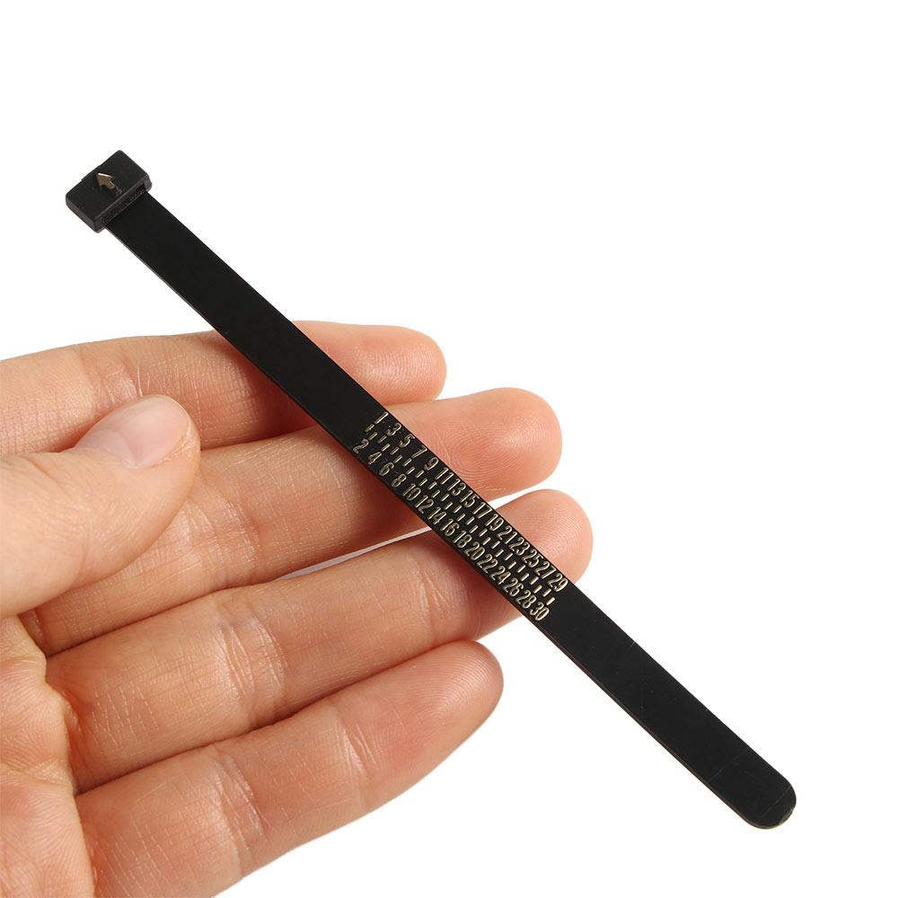 Finger Sizer HK JP US UK EU Soft Ruler Jewelry Tools Ring Sizer For Wedding Band Measure Gauge