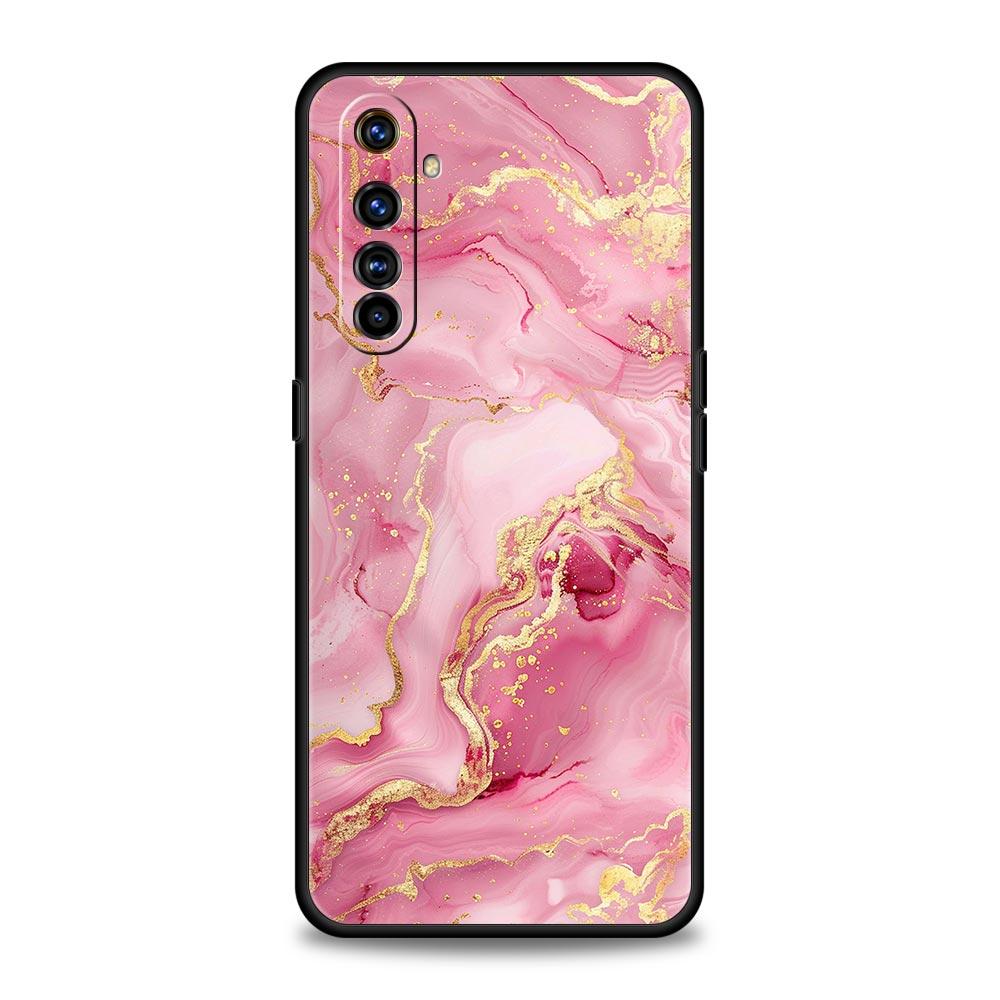Акварельный мраморный чехол для телефона для Realme 12 11 10 4G 9 8 5G 7 6 GT5 GT3 GT2 Pro Plus C21 C11 C25 C35 GT Neo 2 3 3T 5