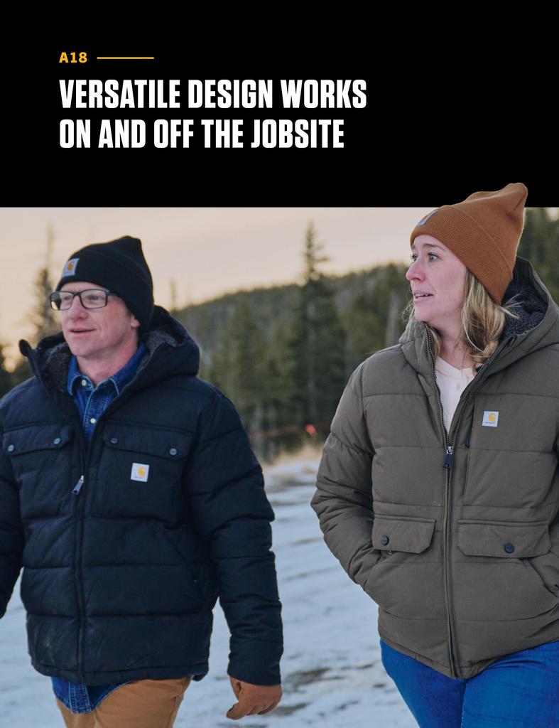 Акриловая вязаная шапка Carhartt A18 US One Size Black (Кархарт) Мужской Размер Цвет