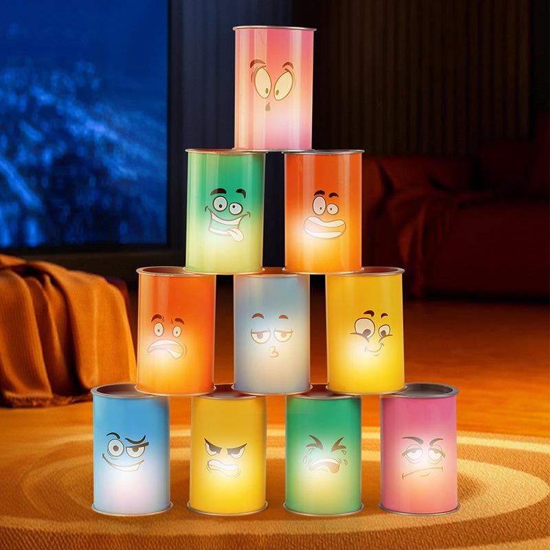 Трансграничный набор для бросания мешочков с фасолью со светом - Игрушка для бросания колец для помещений и улицы