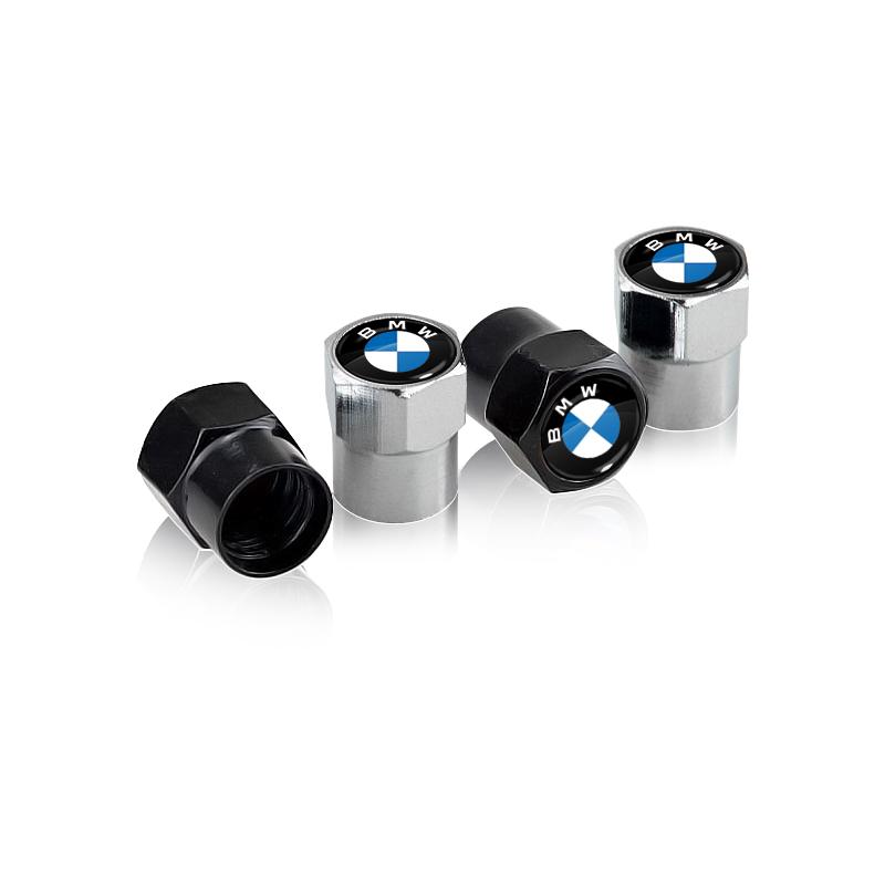 4Pcs Car Wheel Tire Metal Valve Stem Cover Dustproof Cap Accessories For BMW E90 E34 E36 E39 E53 E60 F10 F30 F15 G05 F16 G06 G07 X1 X5 X3 X6 M3 M5 M6