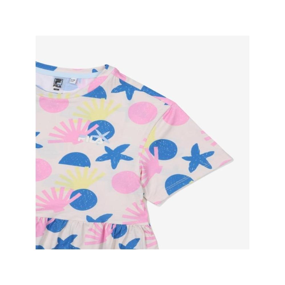 [fila Kids] Платье с узором для игр в воде Fk2opf2w02f Pye q0zFk2opf2w02fPye