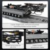 MOULD KING 20002 Technical Remote Control Military Tank Building Blocks Armored Vehicle Bridge Layer Structure Car Bricks Toys