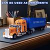 AIUAZA 165 Truck Model, Disassembly Cargo Container Model, Kids Truck Toy Model, Alloy Truck, Semi Truck, Boys Trailer Toy