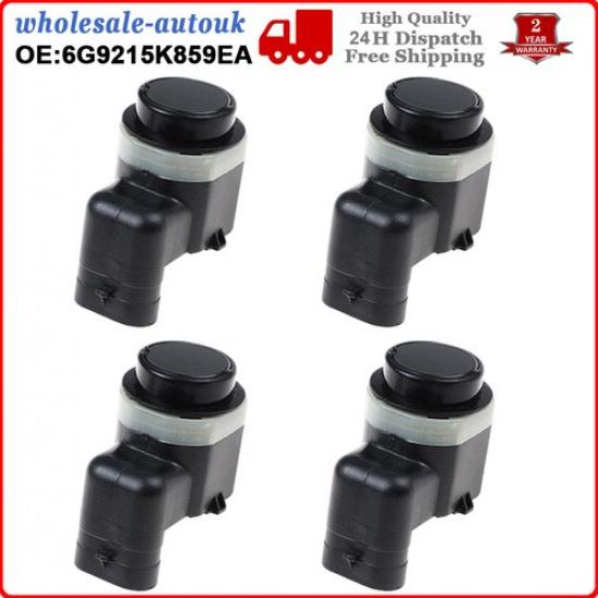 4PCS Ford Mondeo Galaxy Kuga Front Rear PDC Parking Aid Sensor 6G92-15K859-EA