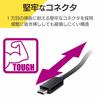 Elecom USB-хаб USB3.1 Gen1 Type-C A гнездо 4 порта с питанием от шины кабель 30 см совместим с MacBook/iPad/Surface GO Pro 7 / Chromebook и т.д.. Черный U3HC-A4