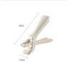 White Kitchenware Silicone Anti Scalding Clip Non-slip Gripper Anti Scalding Holder Meal Bowls Tongs Durable Kitchen Bowl Clip