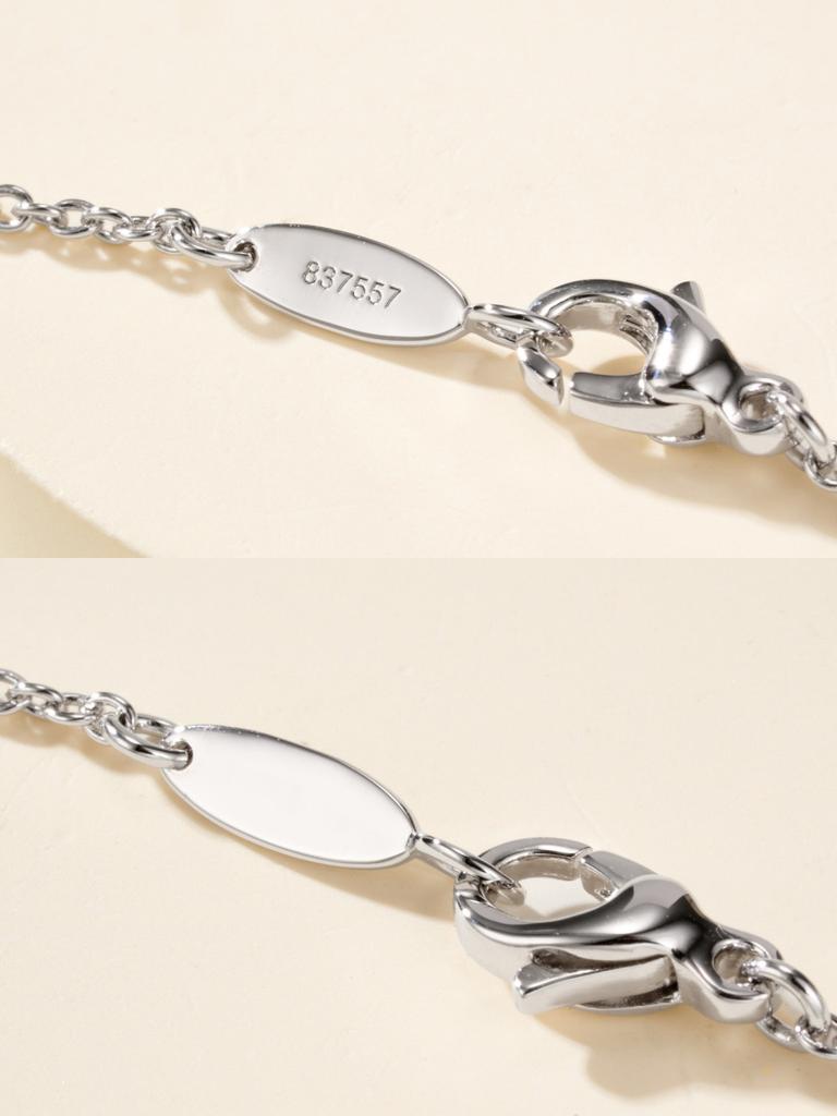 12 Minute Horse Eye Diamond Clover Pendant Diamond Necklace 18k Thick Gold Electroplated Daily Wear, Gift Banquet