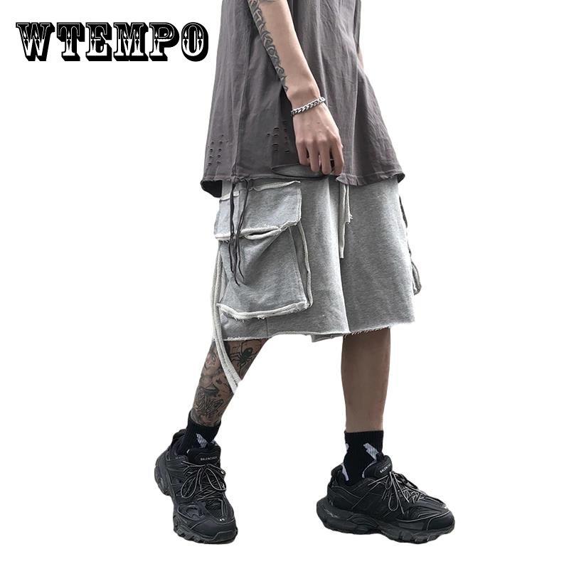 Summer Dark Wind Men's Loose Five-point Pants Casual Wild Big Pocket Straight Student Shorts