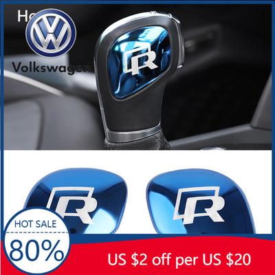 2026 Горячий Для VOLKSWAGEN VW Авто Стайлинг Ручка Переключения Передач Наклейка Набалдашник Чехол Для VW R Polo Golf 7 6 Bora Passat B5 B6 B7 Tigua