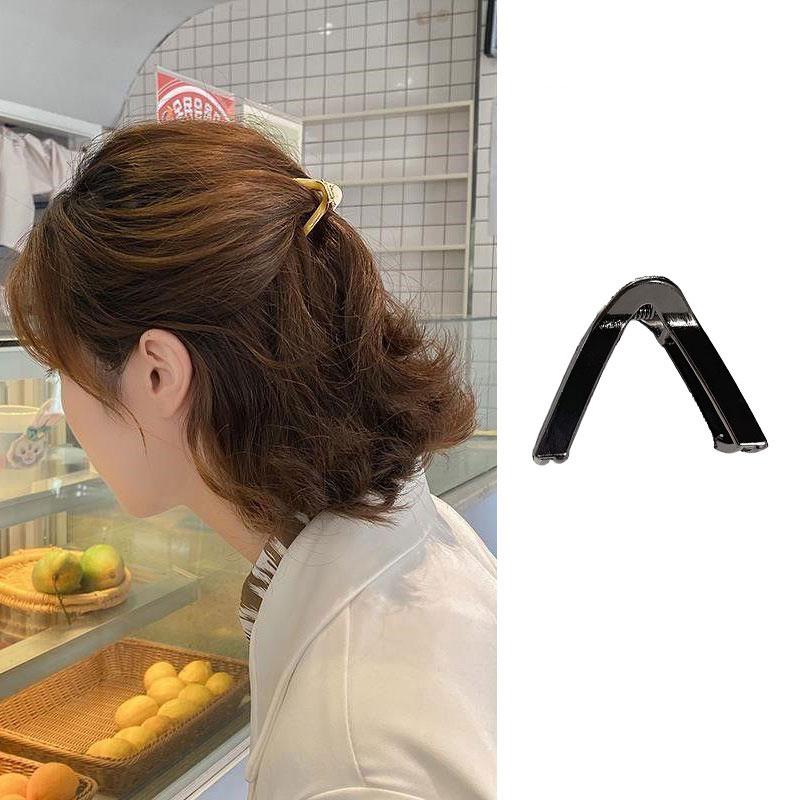 Модные ацетатные треугольные заколки для волос для женщин и девочек, шикарные заколки для волос, заколки в виде краба, инструмент для укладки, аксессуары для волос