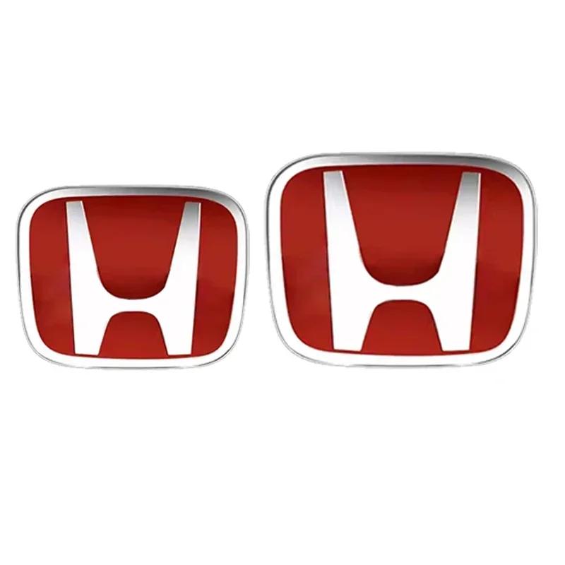 2 шт. для Honda Передний Задний Значок Accord 2013-2023 ABS Хром Значок Логотипа Автомобиля Подходит для Седанов 9-го 10-го Поколений Замена