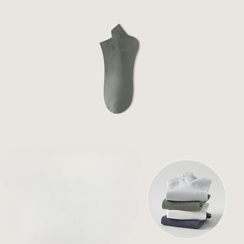 Мужские невидимые короткие носки, влагопоглощающие и устойчивые к запаху бесшовные носки, хлопковые носки с эффектом лифтинга ушей, дышащие спортивные носки с коротким рукавом и низким верхом