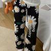 Women's Japanese Cartoon Loose Pajama Pants - Comfortable, Leisure Wear for Spring and Autumn