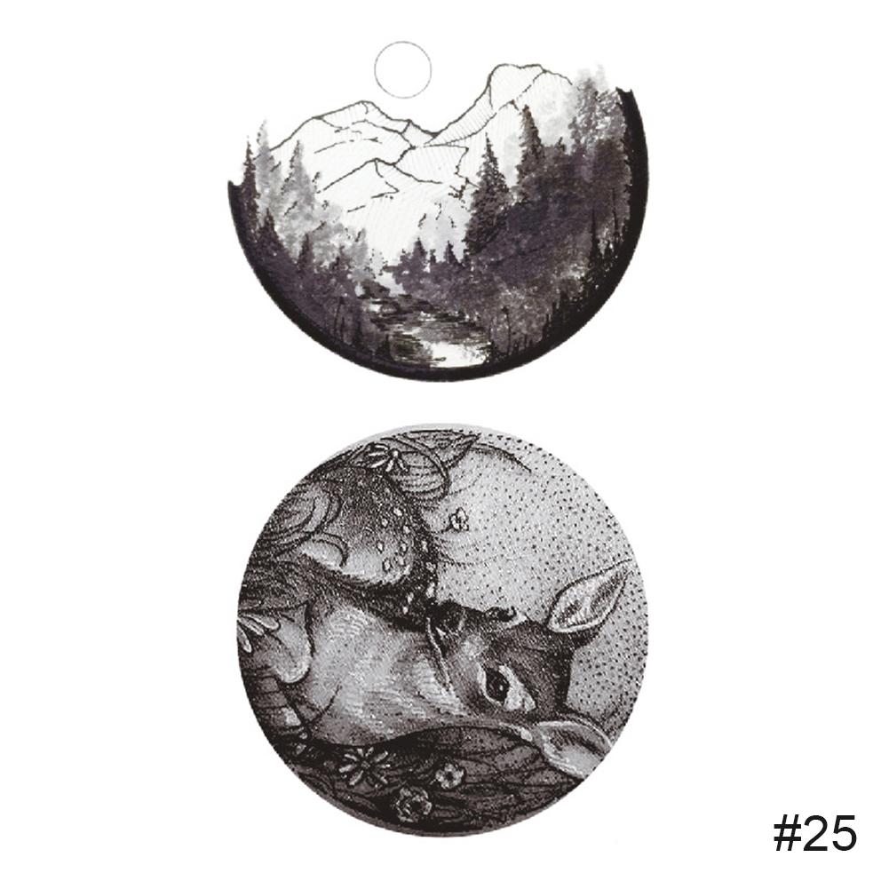 Temporary Small Fresh Tattoo Stickers Waterproof Long Lasting Tattoo Stickers Body Art Paste Painting Tattoo For Women Men