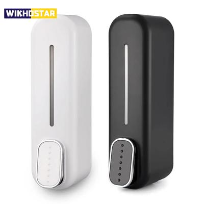 Настенный дозатор мыла на 300 мл, ручной дозатор геля для шампуня и душа, контейнер для лосьона, дозатор жидкого мыла для рук для ванной комнаты