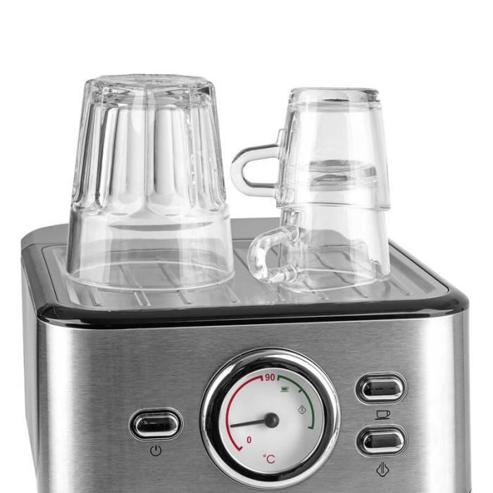 Machine à café à porte-filtre - Beem - Espresso Select - Acier inoxydable - 1100 watts - 15 bars