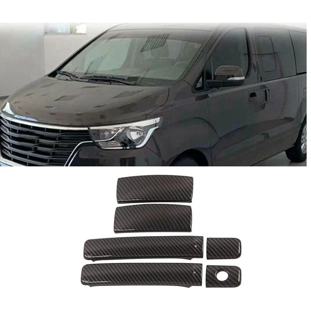 Накладка на дверную ручку из углеродного волокна ABS для Hyundai Grand STAREX H1