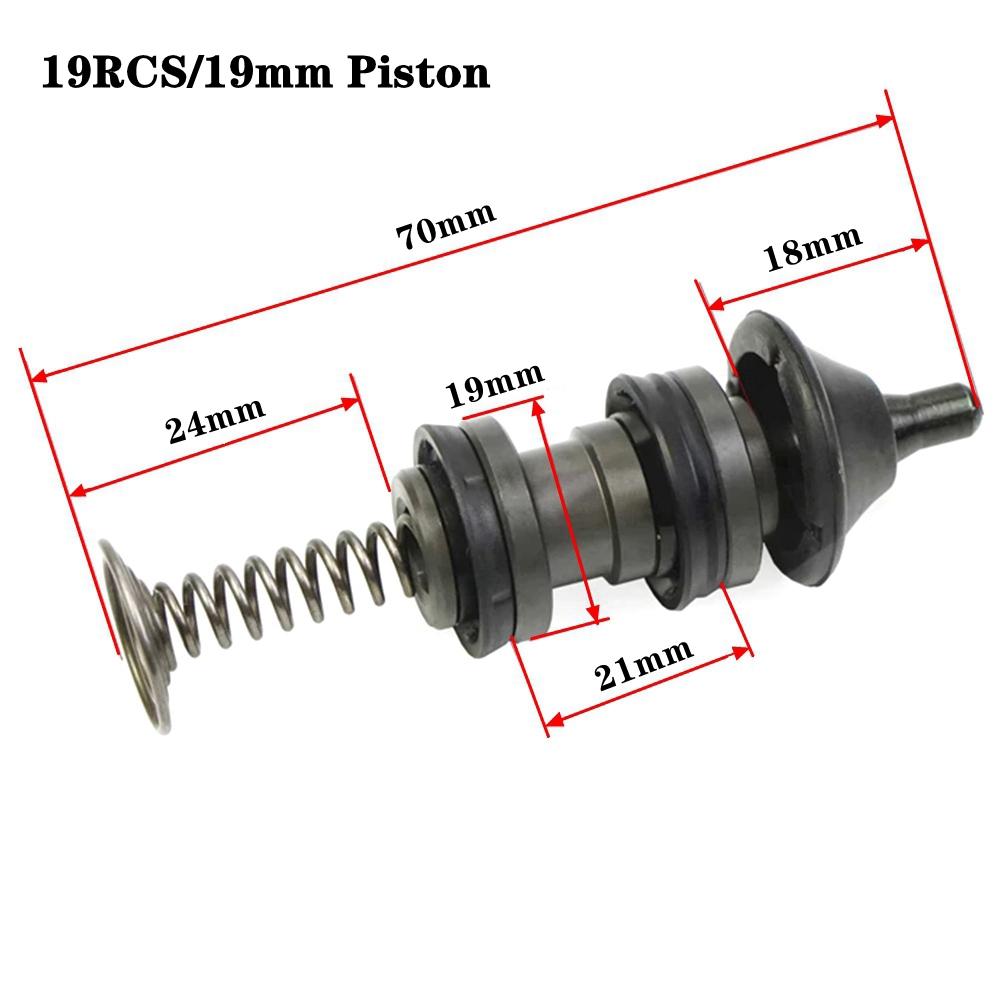 19mm 19RCS Radial Brake Piston Plunger Repair Kits for Mounting Motorcycle Master Cylinder Piston Rigs Repair Accessories Clutch