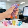 Пищащая утка с блестками, медленно восстанавливающая форму, игрушка-сквиш для снятия стресса для взрослых, сенсорные игрушки-фиджеты для тревожности, сувениры для вечеринки, Рождест