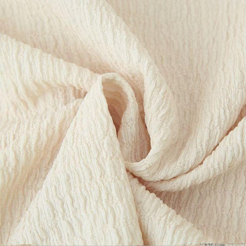 Kaslead New Women clothes Western Style Fashion Texture Sense V-neck Long sleeve Top Loose Straight Pants Set